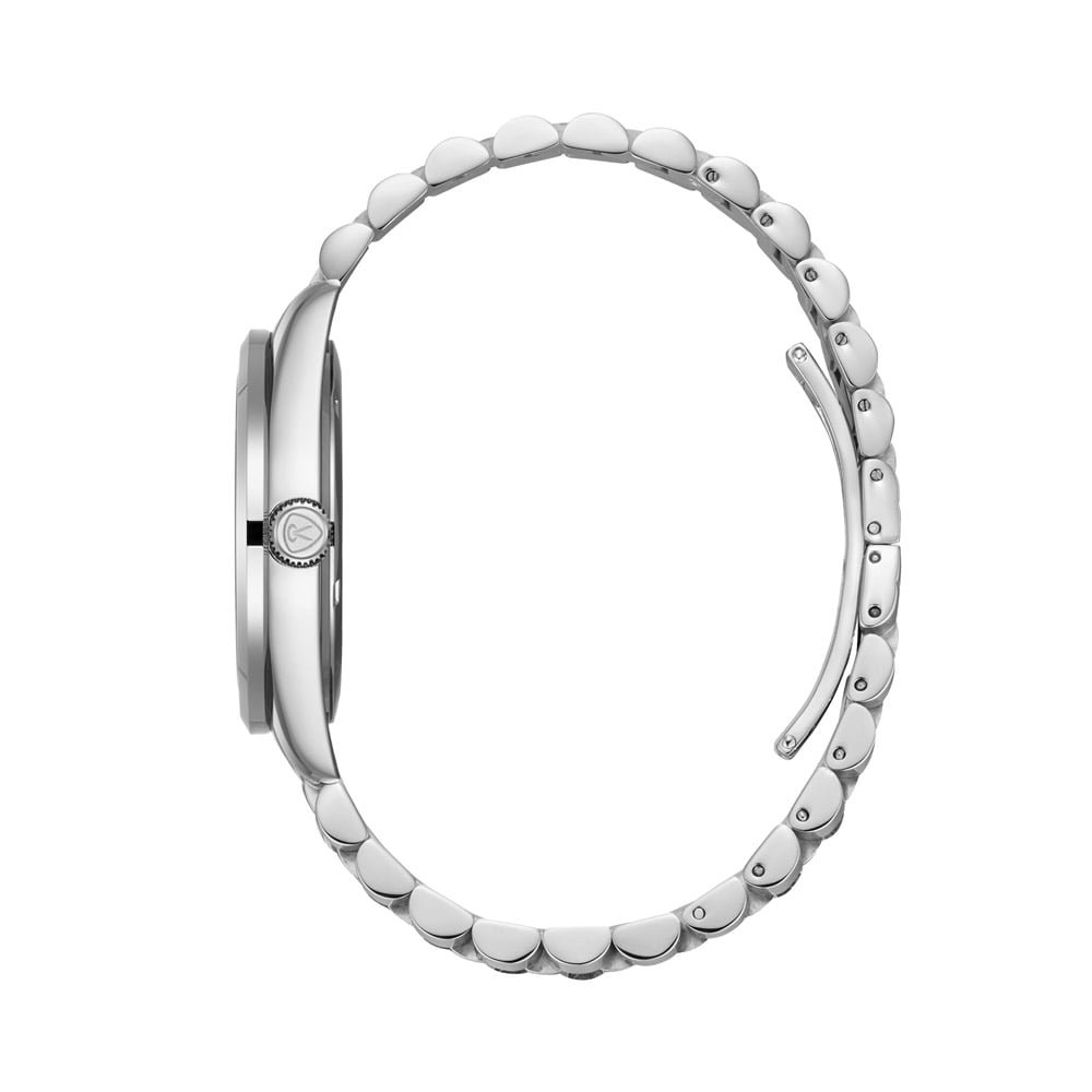 Romanson Black Dial Analog Stainless Steel Strap Watch for Men - Image 7