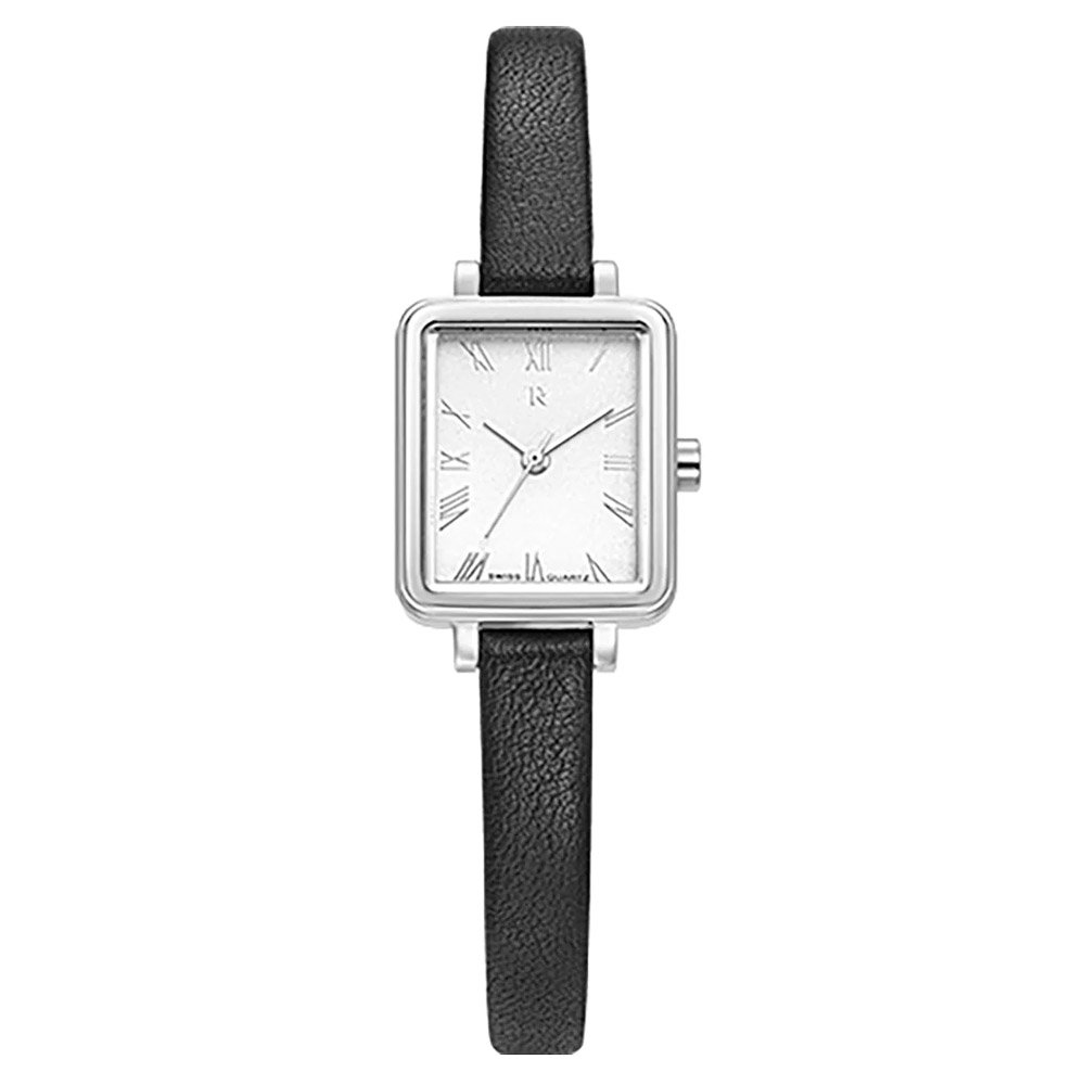 Romanson White Dial Analog Leather Strap Watch for Women - Image 6