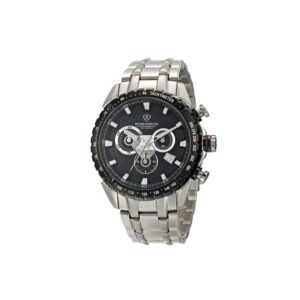 Romanson AM1210HMABK Black Dial Chronograph Men’s Watch