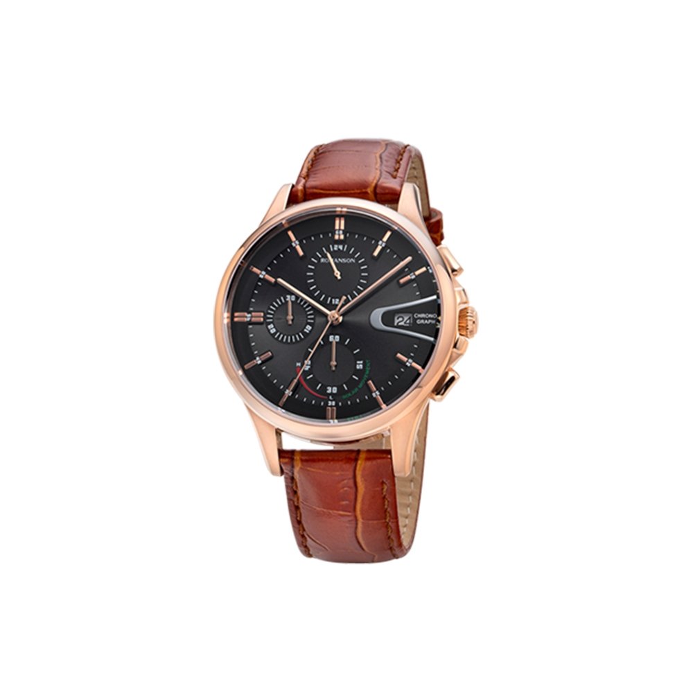 Romanson CB9A08HMRBK Men’s Chronograph Watch