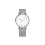 Romanson RM3BF016UUWWH Unisex Silver Mesh Watch
