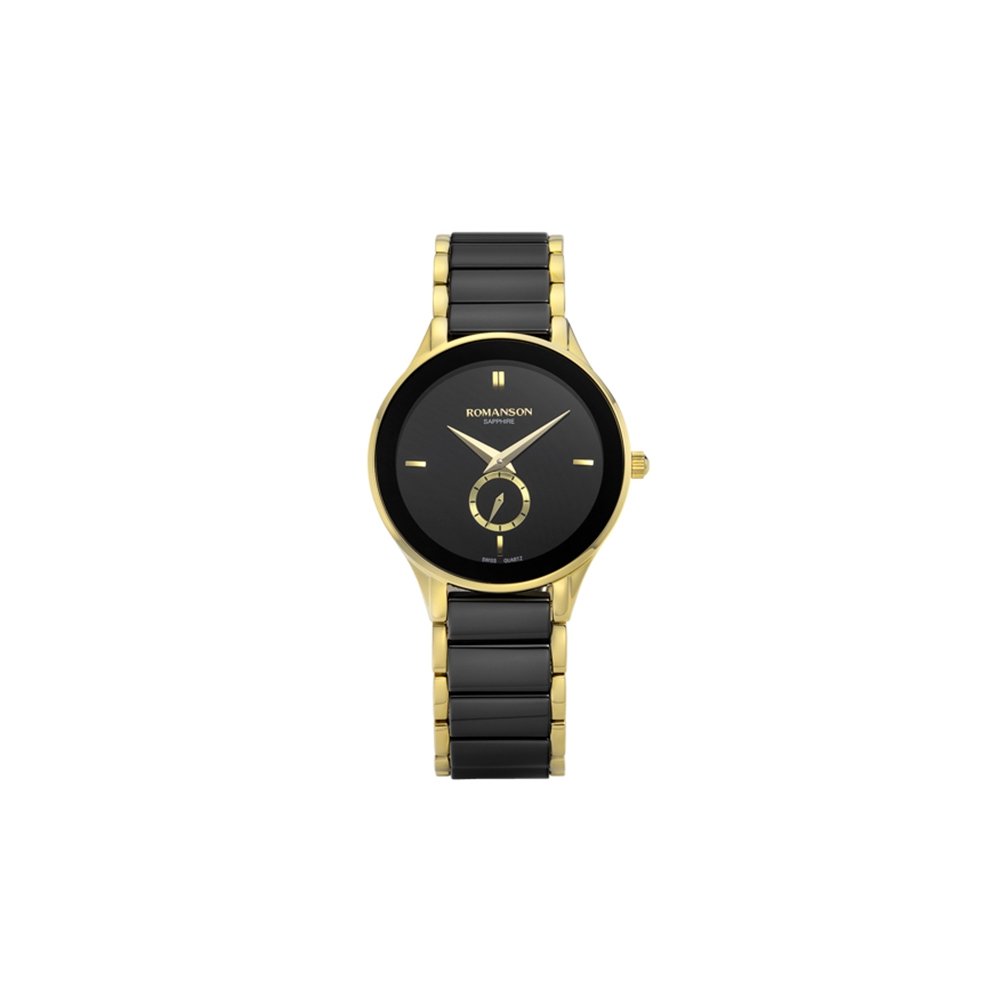 Romanson TM4236CLGBK Women’s Ceramic Watch